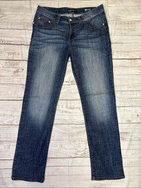 Lee Platinum Label Midrise Straight Leg Jeans Size 14 Long